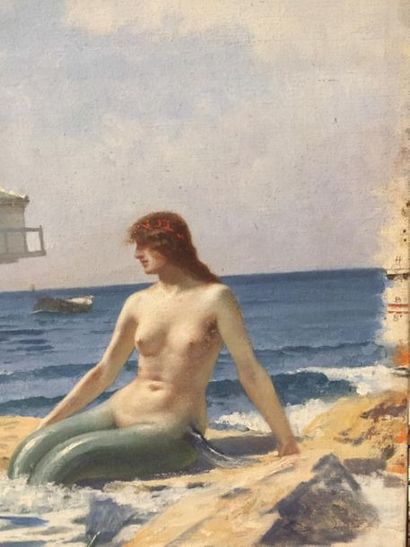 Ecole SYMBOLISTE du XIXe siècle.
Les sirènes...