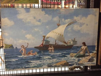 Ecole SYMBOLISTE du XIXe siècle.
Les sirènes...