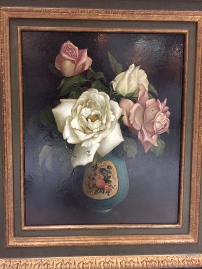 Irina KLESTOVA (1908-1989).
Bouquet de fleurs...