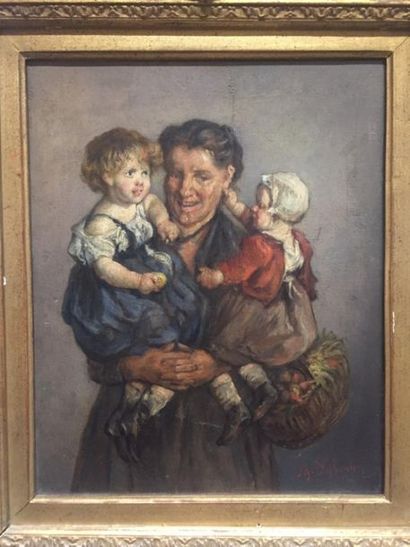 Marcellin-Gilbert DESBOUTIN (1823-1902).
Femme...