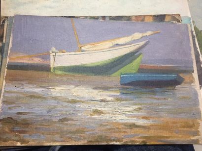 Adrien-Henri GILLOT (1883-1948).
Paysages...