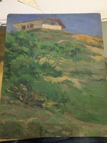 Adrien-Henri GILLOT (1883-1948).
Paysages...