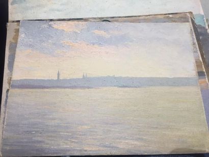 Adrien-Henri GILLOT (1883-1948).
Paysages...