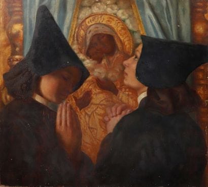 Ida A. FIELITZ (c.1847-C1907).
Religieuses...
