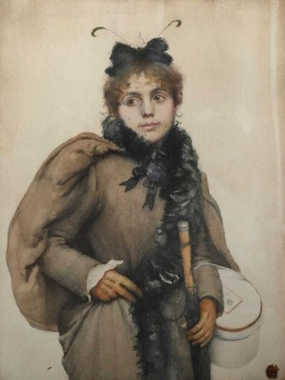 Madeleine REAL DEL SARTE (1853-1927).
Un...
