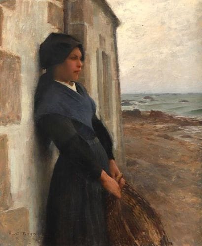 Henri ROYER (1869-1938).
Jeune fille de l'île...