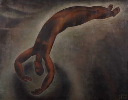 Jan MULDER (1895-1988).
L'appel du néant
Huile...