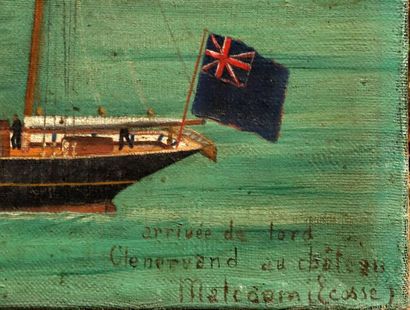 P GAINIU (XIXe siècle).
L'Arrivée de Lord...