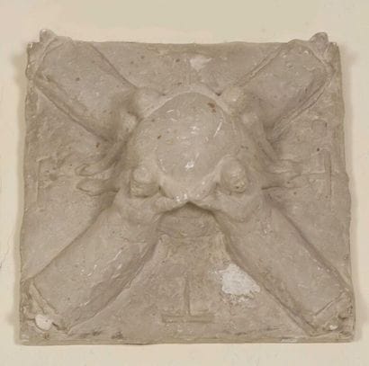 James VIBERT (1872-1942).
L'été.
Plâtre signé...