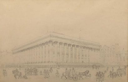 ECOLE FRANCAISE vers 1840.
École FRANCAISE...