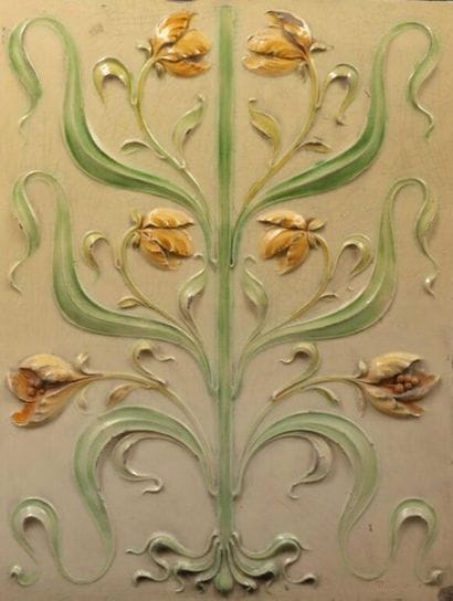 MANUFACTURE MULLER & Cie.
PLAQUE EN FAIENCE...