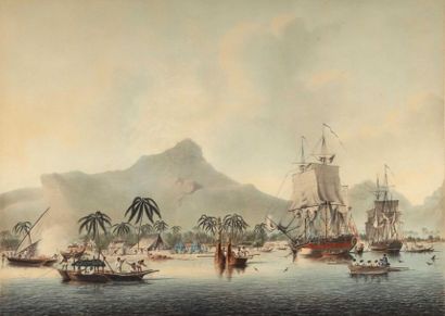 D'après John II CLEVELEY (1747-1786).
Vue...