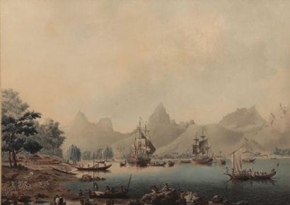 D'après John II CLEVELEY (1747-1786).
Vue...