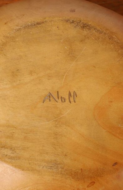 ALEXANDRE NOLL (1890-1970).
COUPE VIDE POCHE...