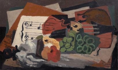 Jean JOVENEAU (1888- ?).
Nature morte à la...