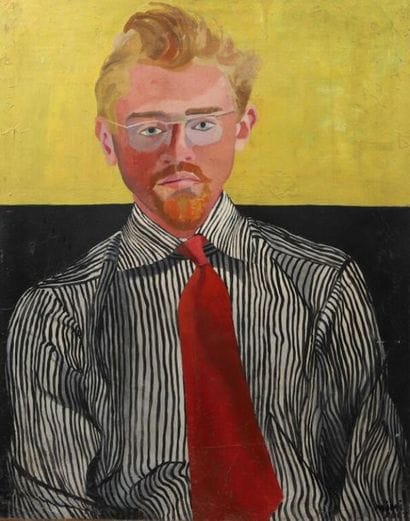 Mimi FOGT (1923-2005).
Portrait de Toni Saulnier...