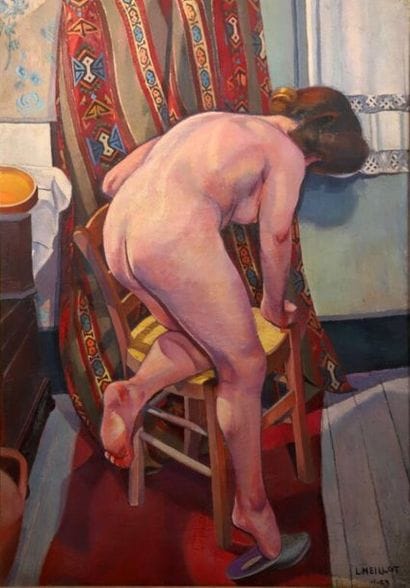 Louis NEILLOT (1898-1973).
Nue de dos à la...