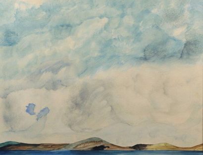 Simon LISSIM (1900-1981).
Les côtes d'Angleterre...