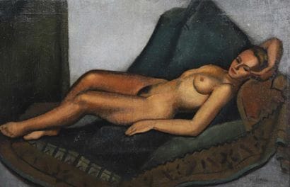 Marguerite Thompson ZORACH (1887-1968).
Nu...