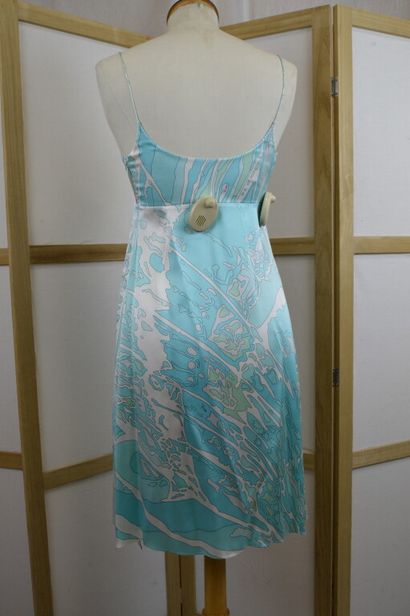 PUCCI

Robe d'été à fines bretelles en soie...