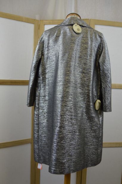 CHLOE. 

Manteau de cérémonie léger en lamé...
