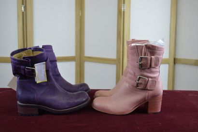 FREE LANCE

Lot de deux paires de bottines...