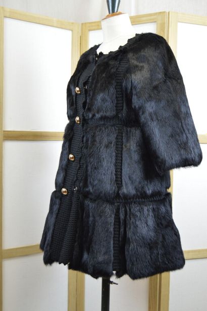MANOUSH

Manteau gilet en fourrure de lapin...