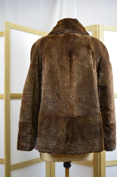 NAFA MINK, Made in EU

Veste en vison rasé...