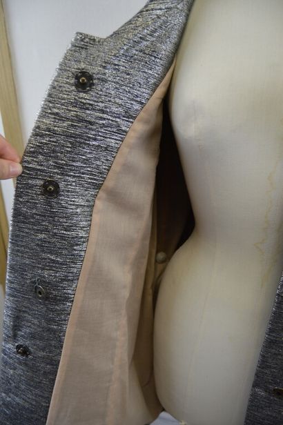 CHLOE. 

Manteau de cérémonie léger en lamé...