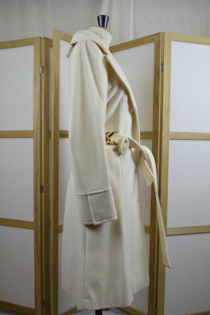 ROBERTO CAVALLI

Manteau long cintré en lainage...
