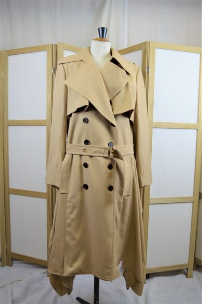 CHLOE

Trench long en gabardine, le bas de...