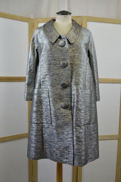 CHLOE. 

Manteau de cérémonie léger en lamé...