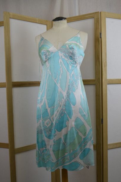 PUCCI

Robe d'été à fines bretelles en soie...