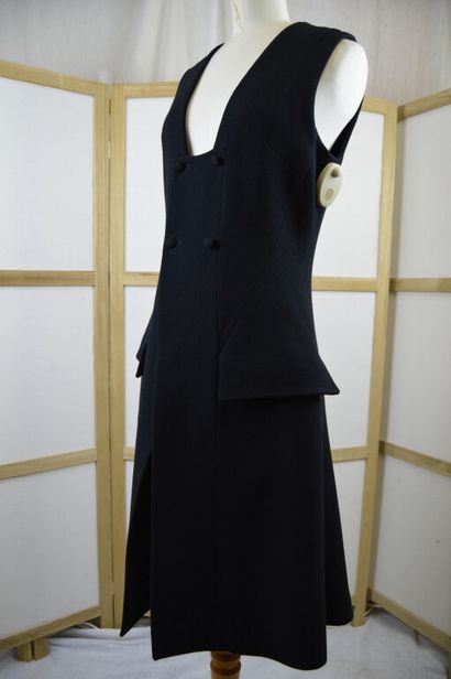 CHRISTIAN DIOR

Robe portefeuille sans manche...