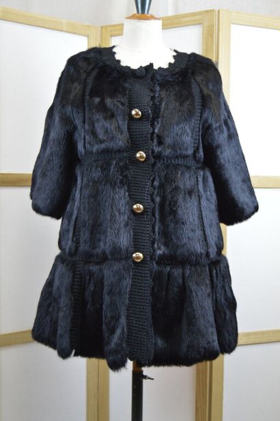 MANOUSH

Manteau gilet en fourrure de lapin...