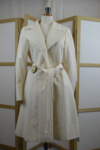 ROBERTO CAVALLI

Manteau long cintré en lainage...