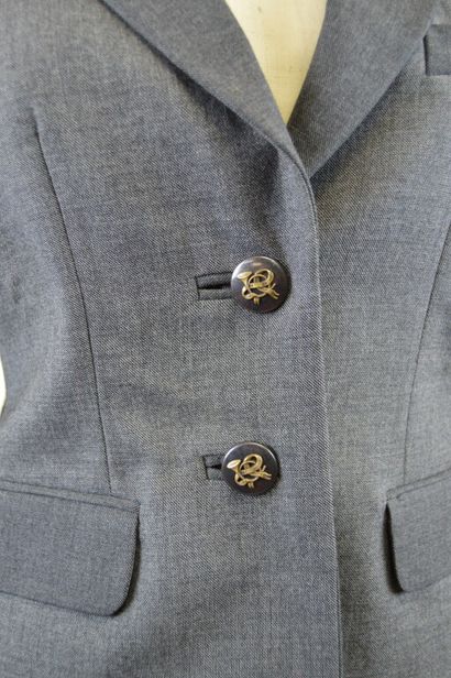 HERMES, Paris. 

Ensemble tailleur veste...