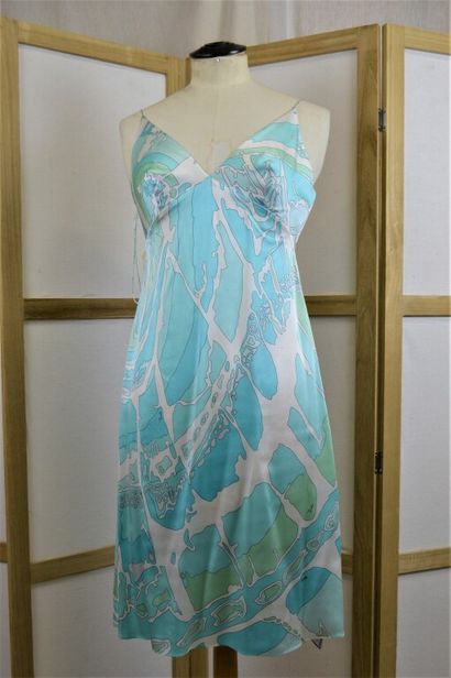 PUCCI

Robe d'été à fines bretelles en soie...