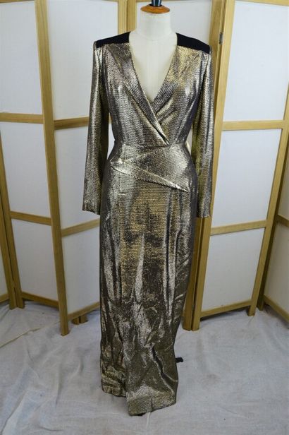 ROLLAND MOURET

Robe longue de soirée en...