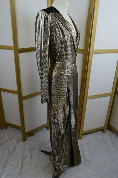 ROLLAND MOURET

Robe longue de soirée en...