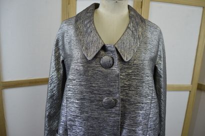 CHLOE. 

Manteau de cérémonie léger en lamé...