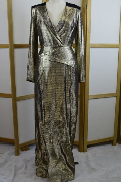 ROLLAND MOURET

Robe longue de soirée en...