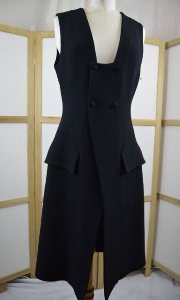 CHRISTIAN DIOR

Robe portefeuille sans manche...