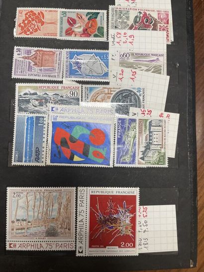 Très fort lot de timbres du monde entier...