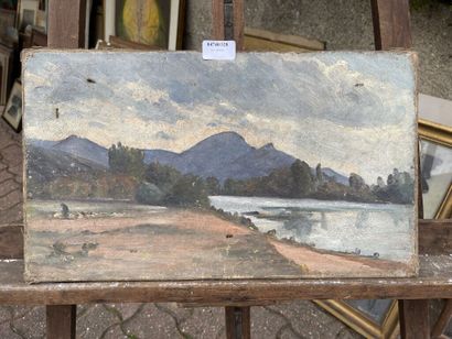 École de la fin du XIXe-début du XXe siècle

Paysage...
