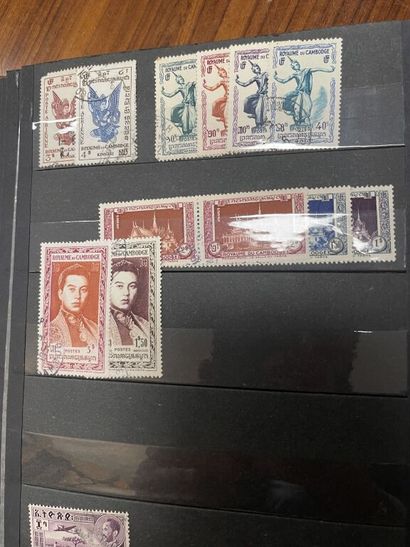 Très fort lot de timbres du monde entier...