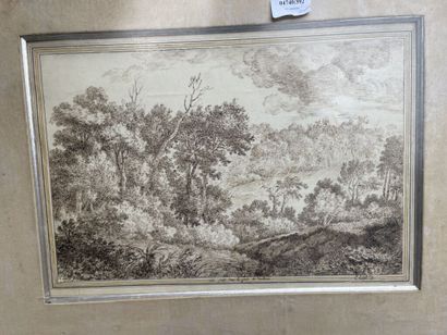 École du XIXe siècle

Paysage sylvestre.

Encre...