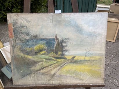 Eugène Delattre (1864 - 1938)

Paysage à...
