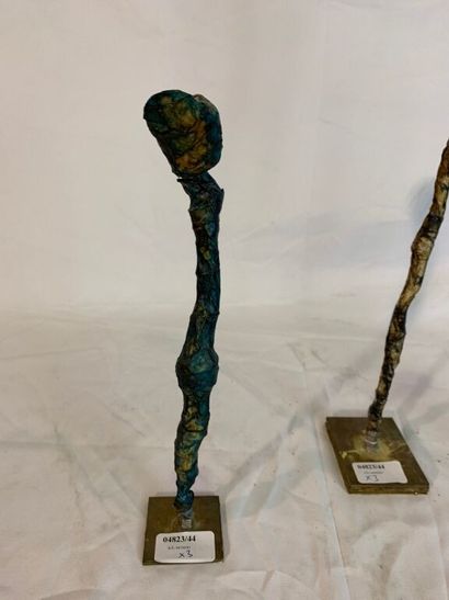 École du XXe siècle

Ensemble de trois sculptures...