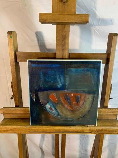 Robin Richmond (XXe)

Composition abstraite.

Huile...